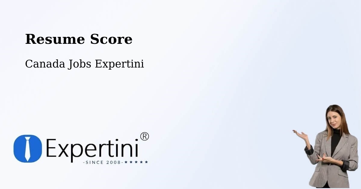 Resume Score & Job Description Match Tool – Tofield - Canada Jobs Expertini